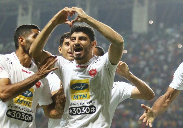 نتیجه بازی فولاد و پرسپولیس/ فولاد 0 پرسپولیس 1