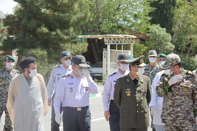 بازدید سرلشکر موسوی از دانشگاه پدافند هوایی