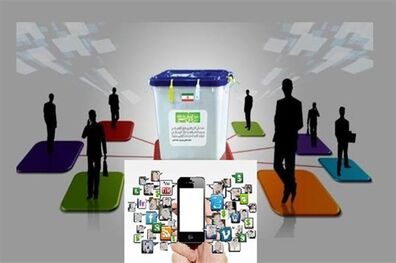 تبلیغات مجازی ، انتخابات حقیقی