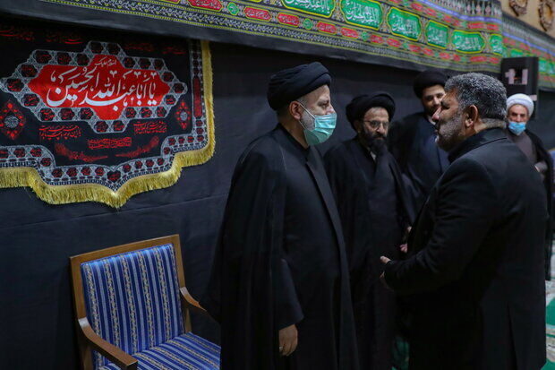 برگزاری مراسم عزاداری حضرت سیدالشهدا(ع)  در نهاد ریاست جمهوری