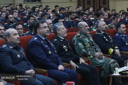 اختتامیه مسابقات علمی دانشجویان دانشگاه های افسری ارتش