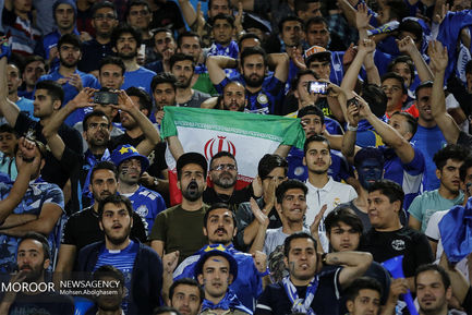 دیدار تیم های فوتبال استقلال ایران و العین امارات