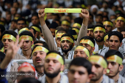 دیدار جمعی از فرماندهان بسیج و بسیجیان سراسر کشور با رهبر معظم انقلاب