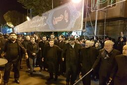 عزاداری قلعه نویی در کنار تبریزی ها