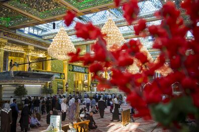جشن و سرور در کربلا و‌ نجف به مناسبت اعیاد شعبانیه +فیلم