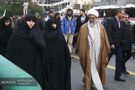 راهپیمایی مردمی حمایت از اقتدار و امنیت در تهران