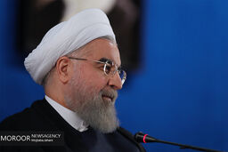 آغاز نشست خبری روحانی تا ساعاتی دیگر برگزار می شود