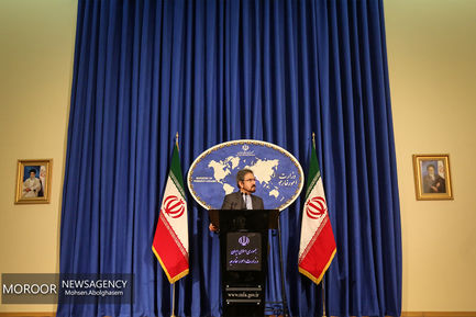 بهرام قاسمی سخنگوی وزارت امور خارجه