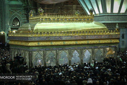 تدفین پیکیر آیت الله هاشمی رفسنجانی در مرقد امام خمینی (ره)