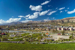 4 بوستان بزرگ شهری یاسوج آماده اسکان مسافران تابستانی