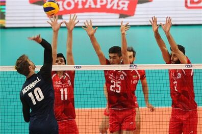 زمان بازی والیبال ایران و آمریکا اعلام شد