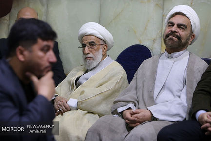 بزرگداشت آیت الله هاشمی شاهرودی در مسجد ارک