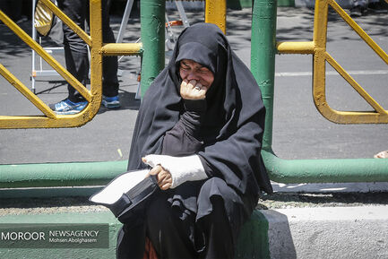 تشییع پیکر شهدای ترور