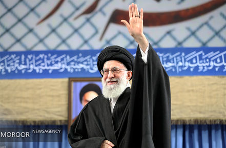دیدار جمعی از مداحان و ذاکران اهل بیت(ع) با مقام معظم رهبری