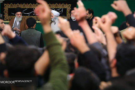 مراسم عزاداری اربعین حسینی با حضور هیئت‌های دانشجویی در حسینیه امام خمینی