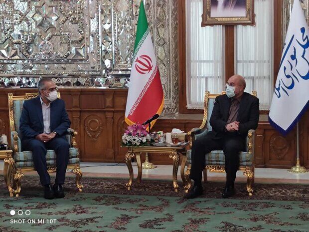دیدار نوروزی معاون پارلمانی رئیس‌ جمهور با قالیباف