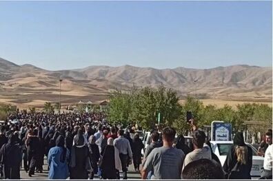 حواشی مراسم خاکسپاری مهسا امینی