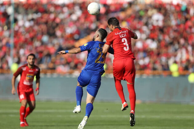 نتیجه بازی ستقلال و پرسپولیس/ استقلال 0 پرسپولیس 1