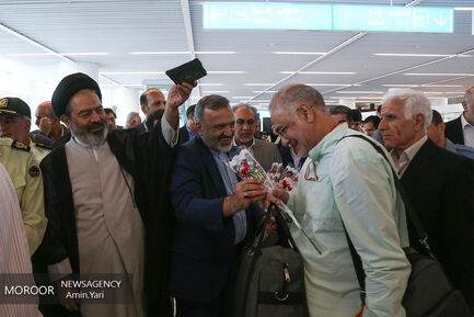 بدرقه زائران حج تمتع  ۱۳۹۸
