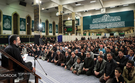 مراسم عزاداری شب شب شهادت حضرت فاطمه