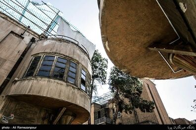 تصاویر کوچه‌ قرینه‌ای تهران