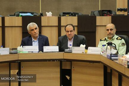 جلسه شورای مدیریت بحران شهر تهران