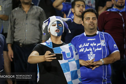 دیدار تیم های فوتبال استقلال ایران و العین امارات