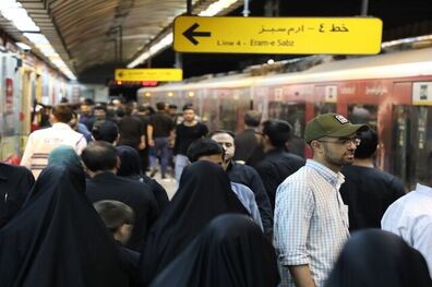 اعزام قطار فوق العاده مترو برای جابه‌جایی نمازگزاران در مصلی