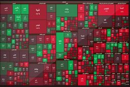 افت شاخص بورس در جریان معاملات امروز ۲۴ آبان ۱۴۰۰