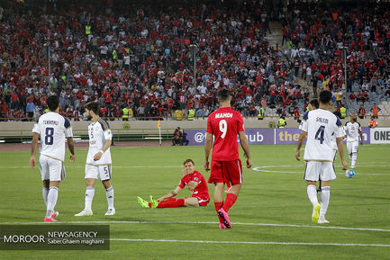 حاشیه دیدار تیم های فوتبال پرسپولیس ایران و الوحده امارات