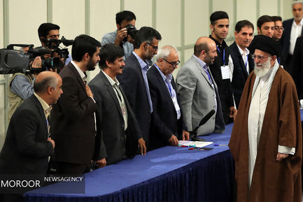 شرکت مقام معظم رهبری در انتخابات