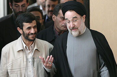 آمدی جانم به قربانت ولی .../خاتمی و احمدی نژاد رجل سیاسی نبودند