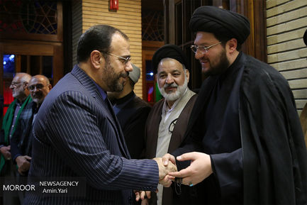 مراسم نکوداشت هاشمی شاهرودی در مسجد نور