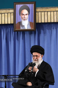 دیدار مردم قم با مقام معظم رهبری