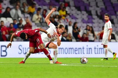 نتیجه بازی قطر و لبنان/ قطر 2   لبنان 0