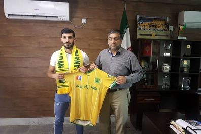 بهنام برزای با عقد قراردادی به صنعت نفت پیوست