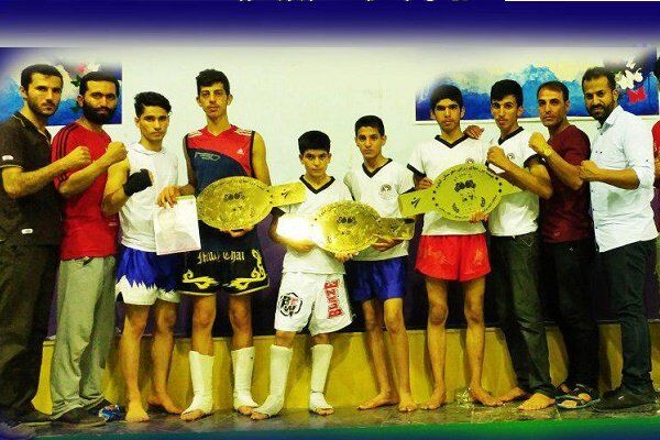 مسابقات بهترین‌های کیک بوکسینگ کمربند طلایی استان بوشهر برگزار شد