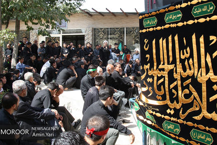 مراسم عزاداری عاشورای حسینی در محله فیروز بهرام