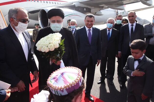 سید ابراهیم رئیسی وارد تاجیکستان شد
