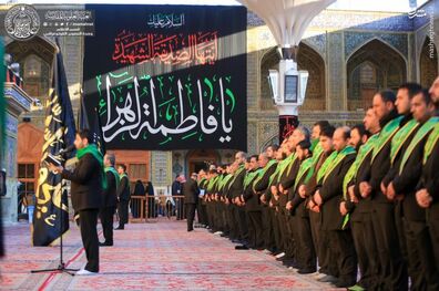 امامزادگان شهراصفهان در سوگ یاس نبوی سیاه پوش شدند
