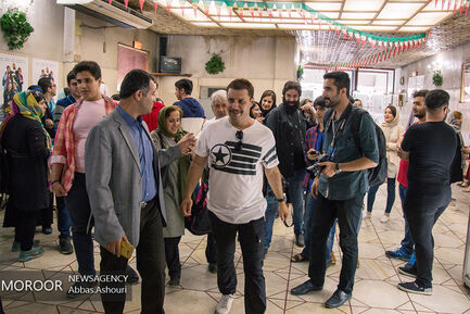 اکران فیلم اکسیدان با حضور جواد عزتی در رشت 