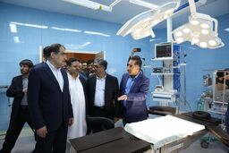 وزیر بهداشت از بیمارستان فیروزآبادی بازدید کرد