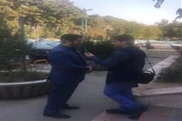 فرزاد هنرور شهردار ناحیه 2 منطقه 6 بربالین ابوالفضل آرمیده  