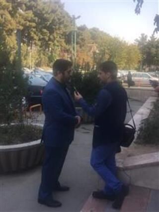 فرزاد هنرور شهردار ناحیه 2 منطقه 6 بربالین ابوالفضل آرمیده  