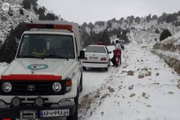 امدادرسانی به ۵۵۴ نفر در پی آبگرفتگی و کولاک در ۱۳ استان کشور