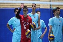 پیروزی تیم ملی والیبال نوجوانان ایران مقابل نماینده مجارستان