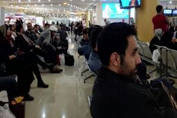 تاخیر پرواز تهران-اصفهان/بهرگان هواپیمایی کارون