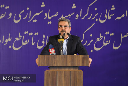 افتتاح قطعه شمالی بزرگراه شهید صیاد شیرازی 