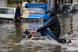 شبی پر از آب گرفتگی برای مازندرانی‌ها با بارش نیم ساعته