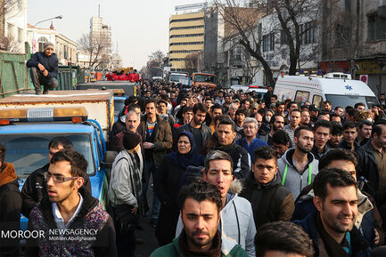 آتش سوزی و فرو ریختن ساختمان پلاسکو